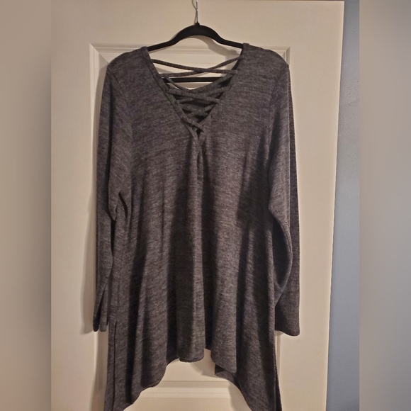 Torrid Shark-Hem Sweater - Picture 2 of 3